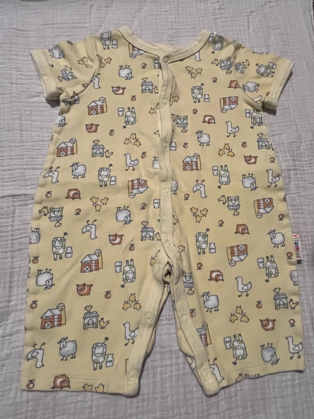 Vintage Vitamins Baby One-Piece Romper